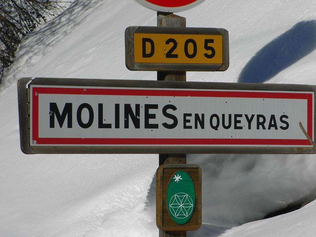 Hotel Le Chamois Logis Molines-en-Queyras Zewnętrze zdjęcie