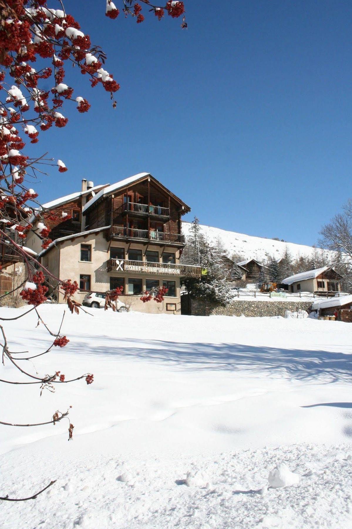 Hotel Le Chamois Logis Molines-en-Queyras Zewnętrze zdjęcie