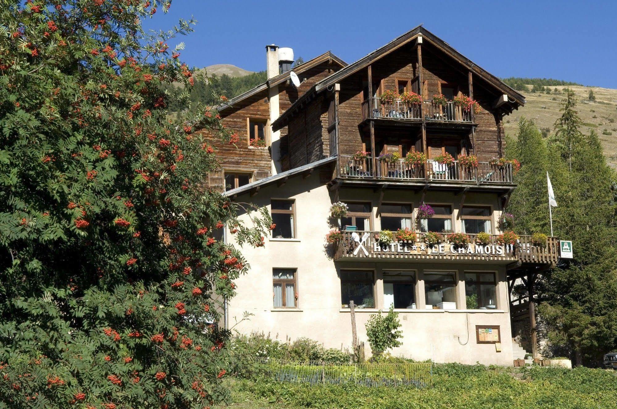 Hotel Le Chamois Logis Molines-en-Queyras Zewnętrze zdjęcie